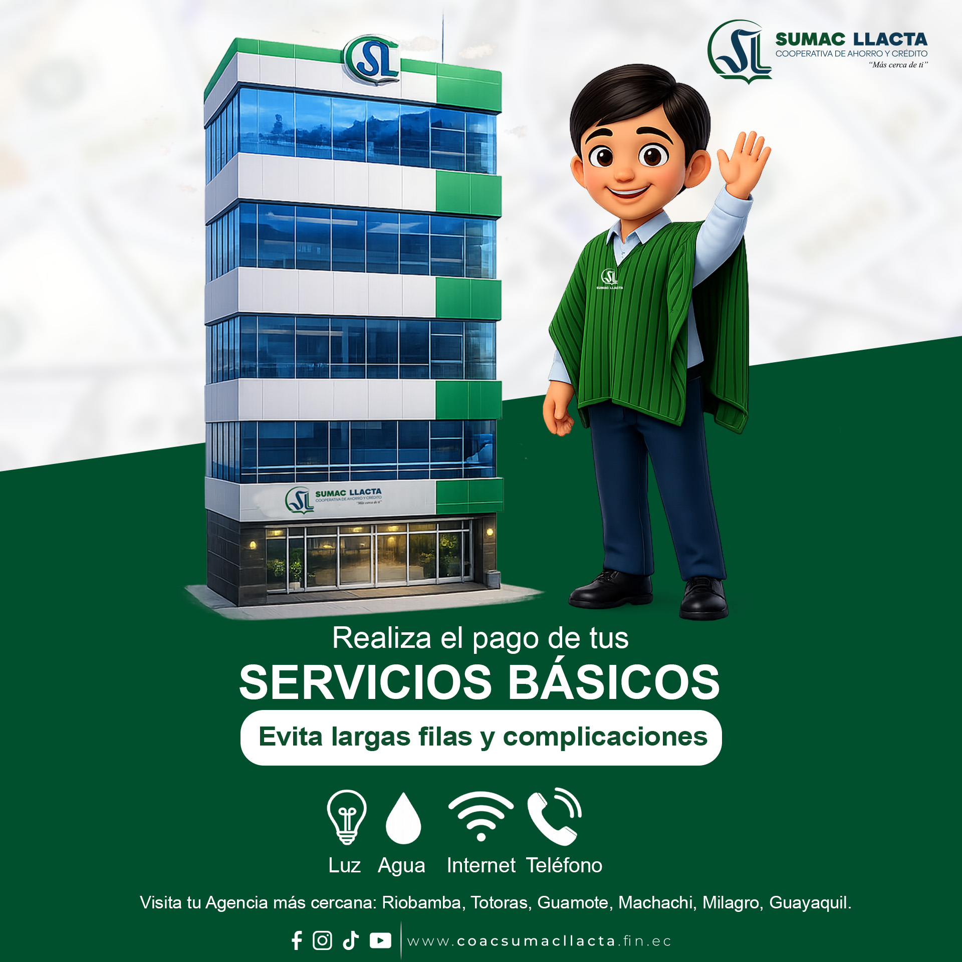 Pago de servicios básicos
